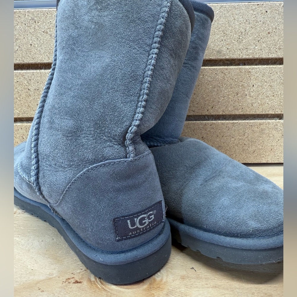 Ugg EUC Cozy Gray Shearling Boots